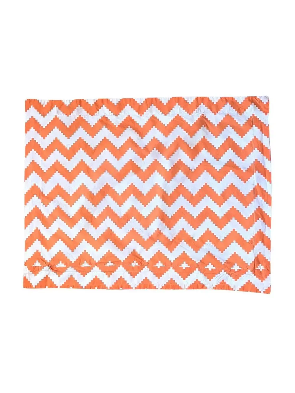 Jonathan Adler Happy Chic Pillow Sham with Vivid Pink & Orange Pattern